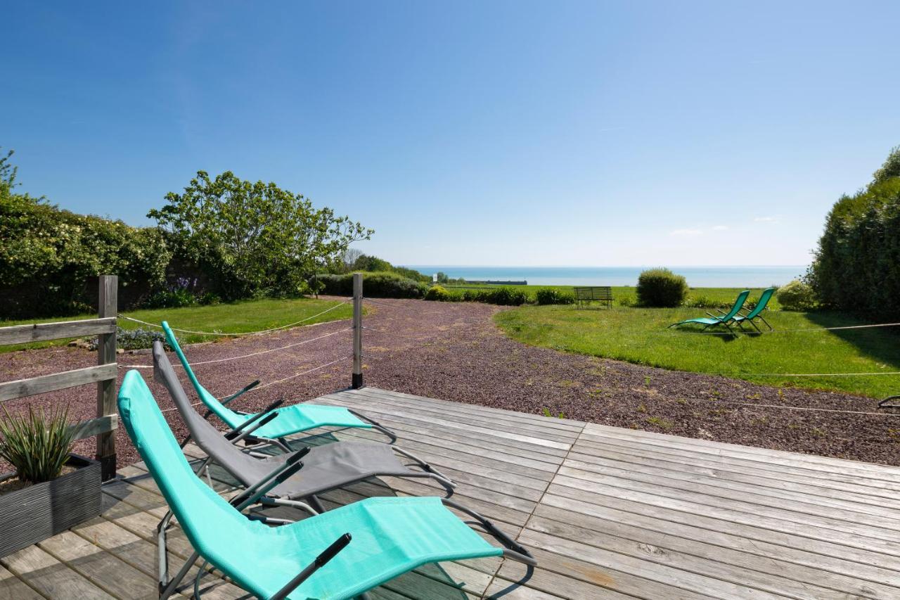 La Metairie-Du-Vauhariot - Vue Mer Et Mont Saint Michel - Piscine Chauffee - Acces Gr34 Cancale Dış mekan fotoğraf
